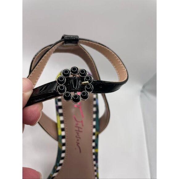 Betsey Johnson Ainsleyy Bright Multi Woman’s Heels 8.5 - Picture 6 of 9